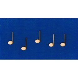 Nutki   h-2,5cm   /  komplet  5sztuk , muzyka